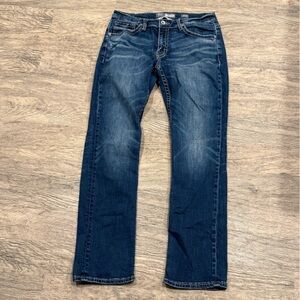 Rock & Republic Men's Straight Jeans - Dark Blue Wash
